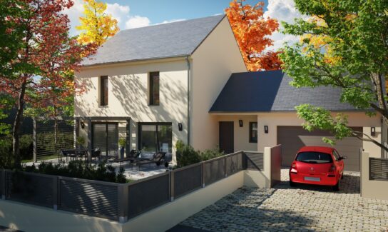 Maison de 110m² avec pergola